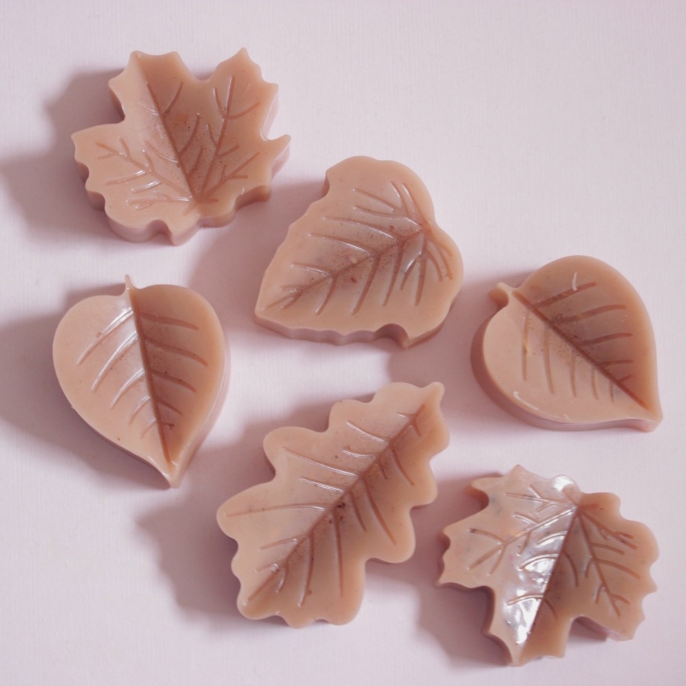 Handmade Autumn Spiced Essential Oil and Beeswax Wax Melts